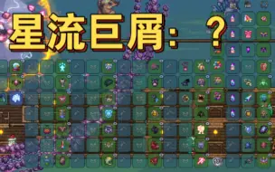 Download Video: 【泰拉瑞亚】当你拥有44个饰品栏900防御力去打最新版星流巨屑