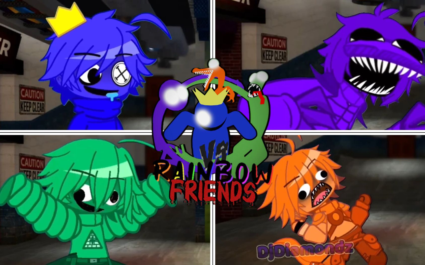 [图]【FNF/Gacha】Vs Rainbow Friends [But it's Gacha] #DiamondzRainbowFC [@DjDiamondz]