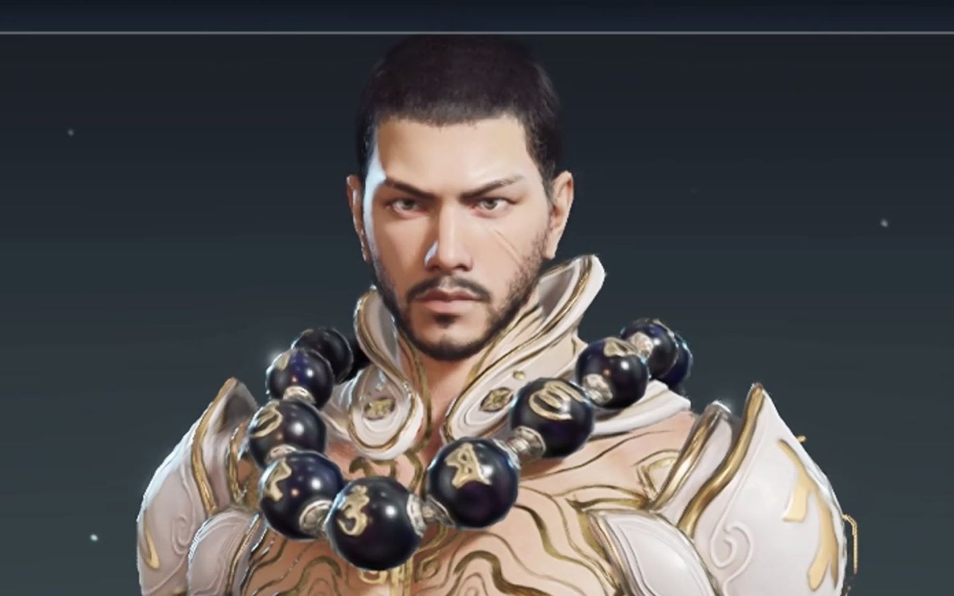 【永劫无间】和尚天海 大叔脸 痞帅 原创捏脸_哔哩哔哩bilibili