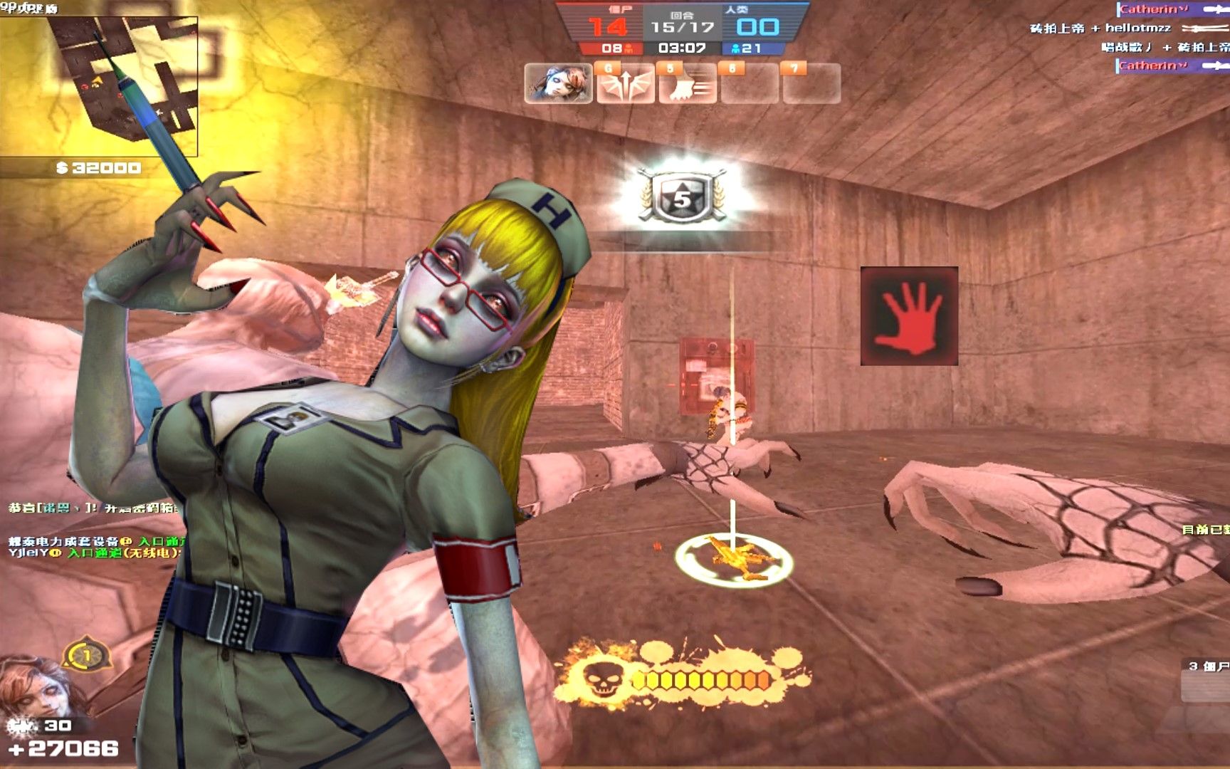 【csol凉宫梦】无限复活房 接触感染血亏白给实况!