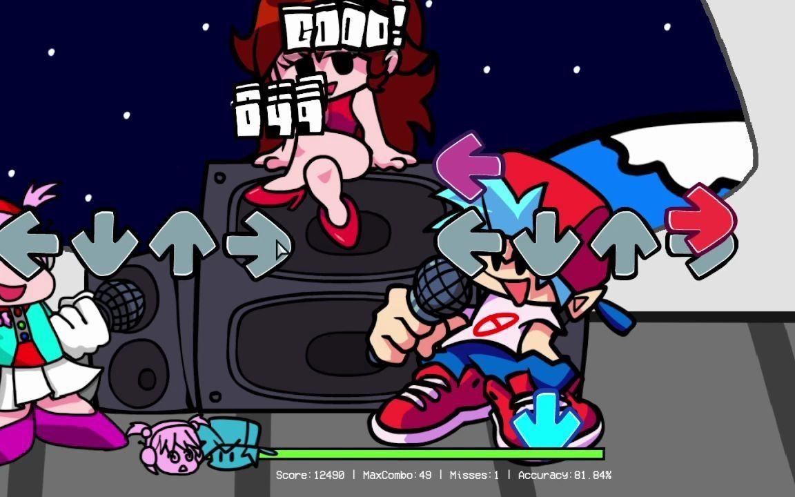 【friday night funkin vs galaxy】 14miss通关