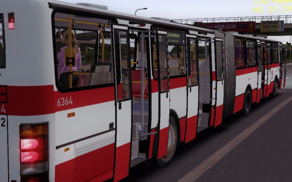 omsi2 布拉格235路铰接车