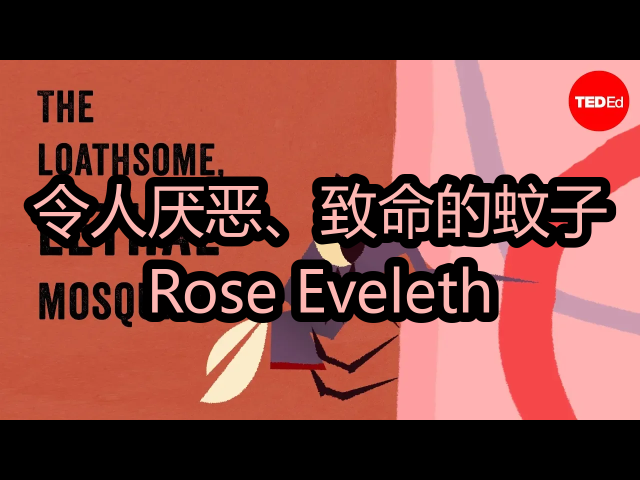 【中配】令人厌恶、致命的蚊子:Rose Eveleth  TEDEd哔哩哔哩bilibili