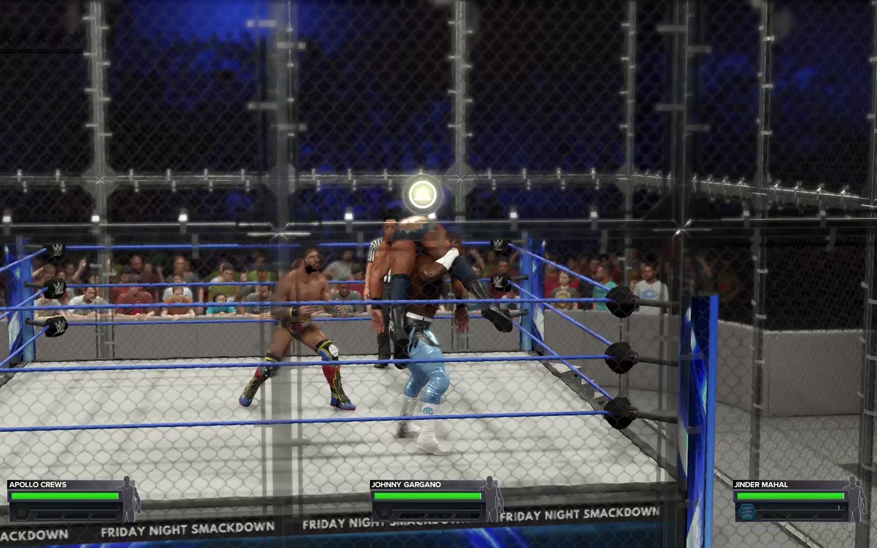 wwe2k23(点播赛)金德马哈尔实力1v2