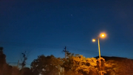 夜景,天空,与星星哔哩哔哩bilibili