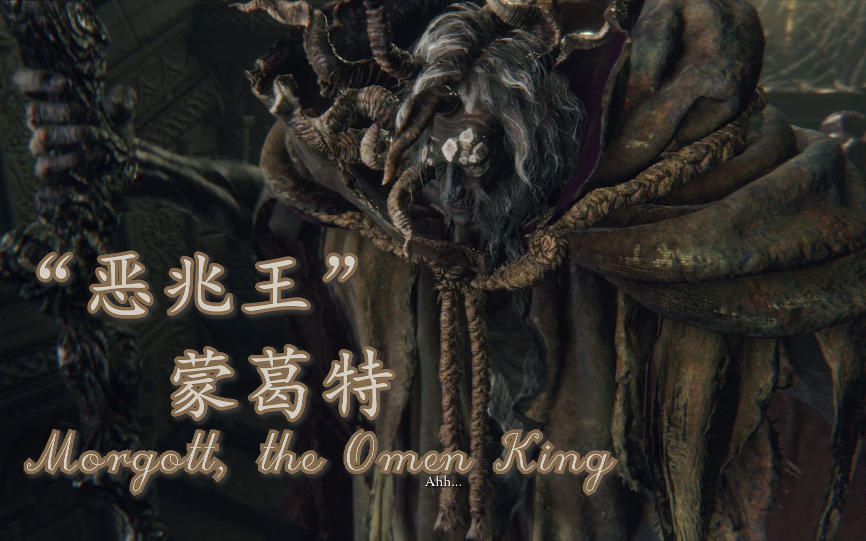 [艾尔登法环|sungo"恶兆王"蒙葛特 morgott the omen king