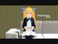 【MMD】蓝泽光 Honey哔哩哔哩bilibili