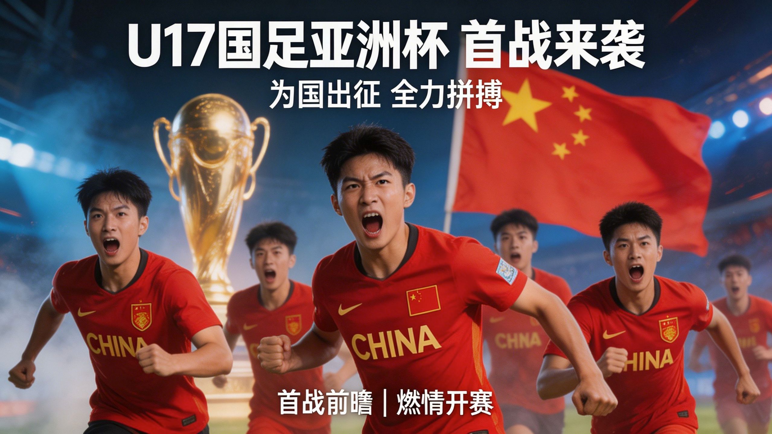 U17国足亚洲杯首战前瞻：剑指印尼
