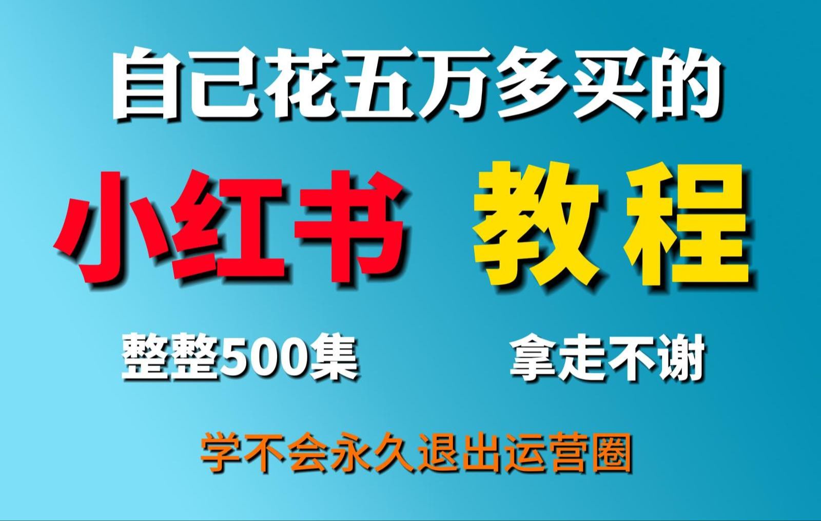 【2024版小红书体运营教程】全B站最良心的小红书开店运营高阶教程合集,小红书体开店 起号真的快哔哩哔哩bilibili