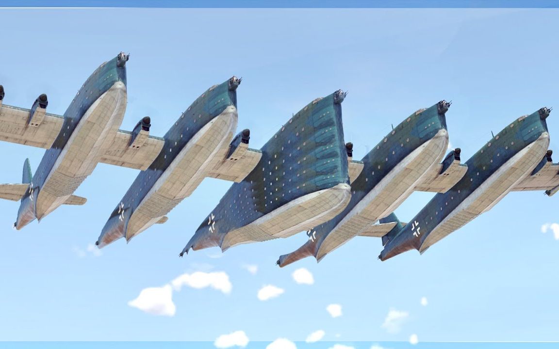 战争雷霆空中战列舰bv238phlydaily空战历史