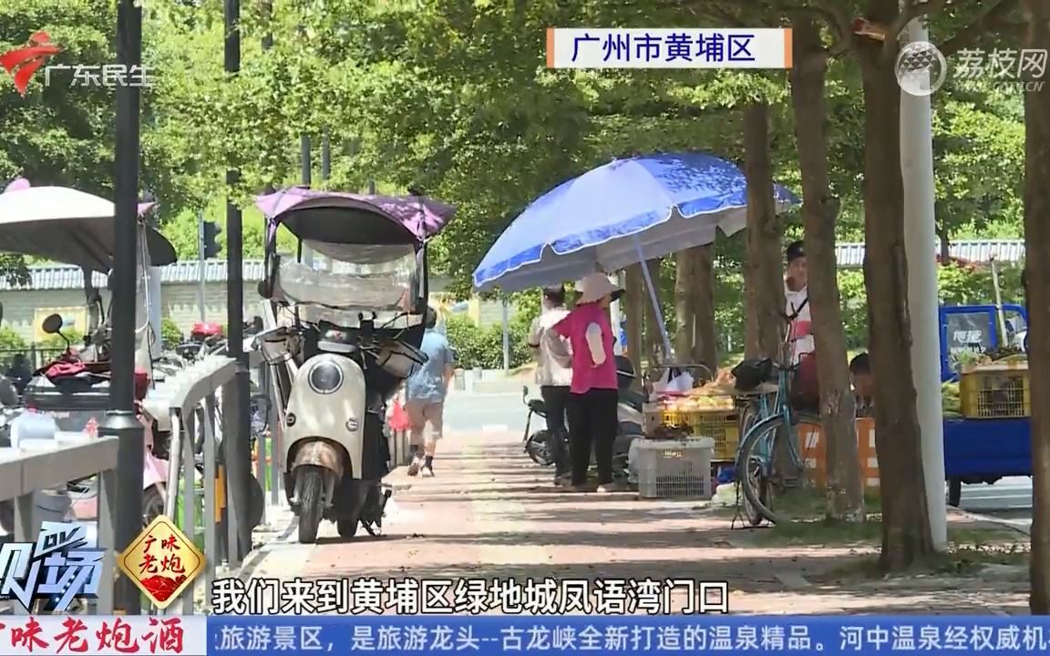 【粤语新闻】广州黄埔:小区门口占道经营 影响居民出入及环境哔哩哔哩bilibili