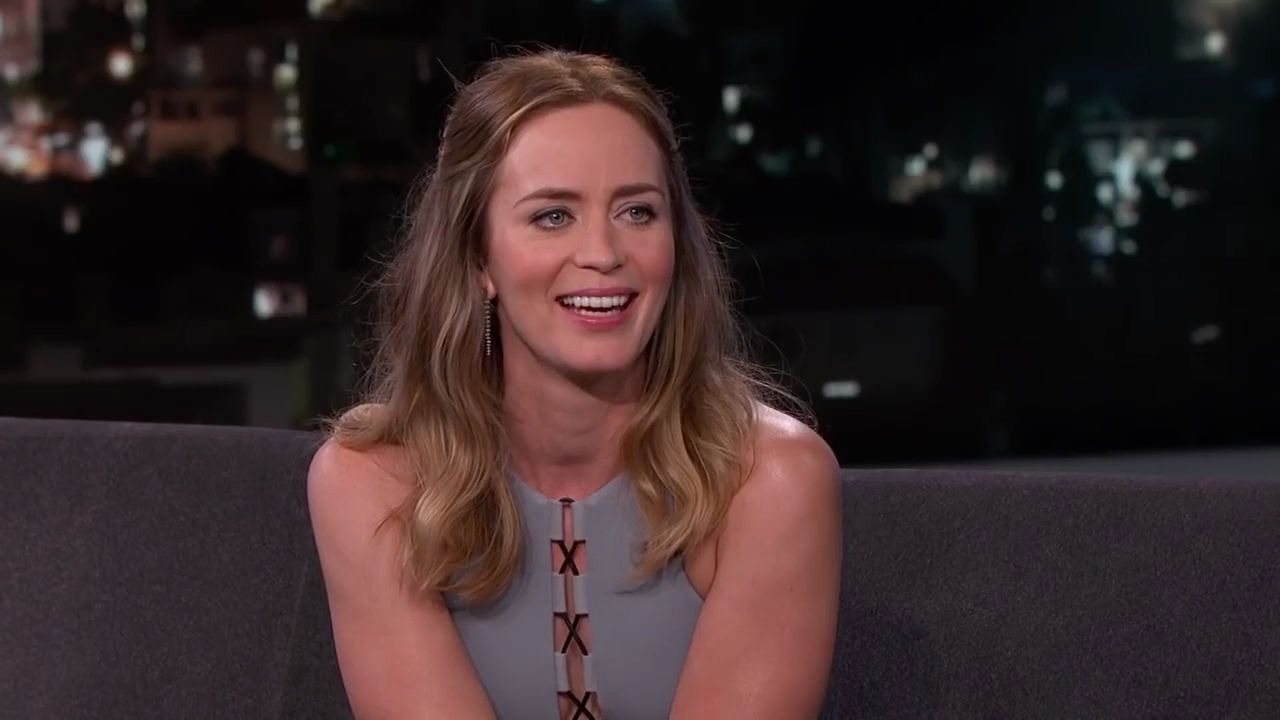 吉米鸡毛秀艾米莉布朗特emilyblunt移民美国