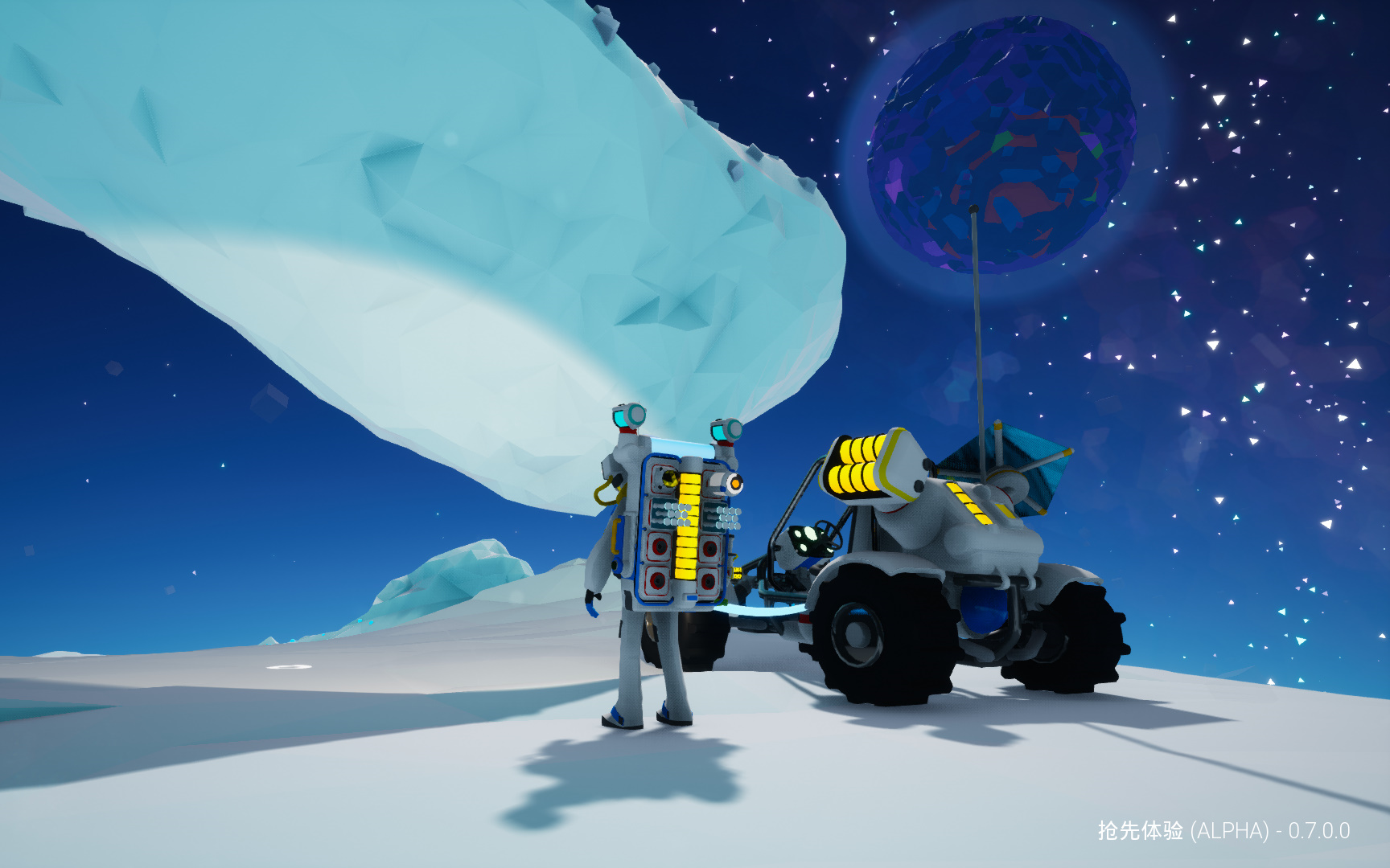 异星探险家astroneer里新出的小车抓地力有多强