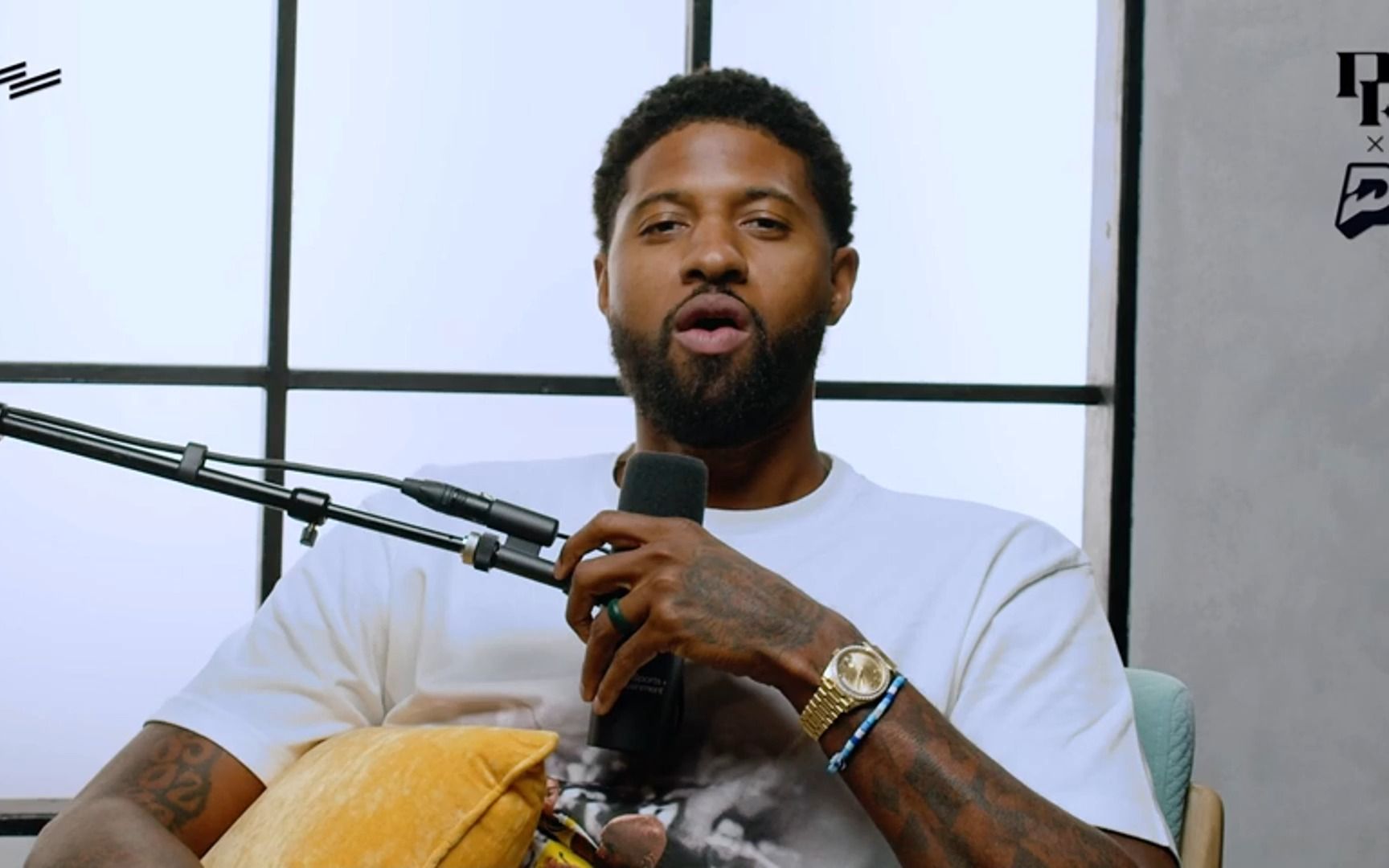 保罗·乔治播客—谈论斯蒂芬·库里对阵魔术师,安东尼·爱德华兹及nba