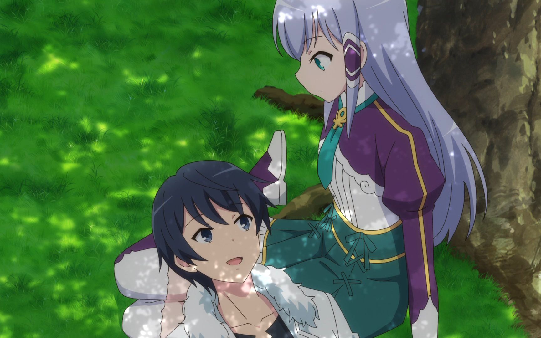 "白丝老婆的绝对领域 是膝枕的最佳地方~"