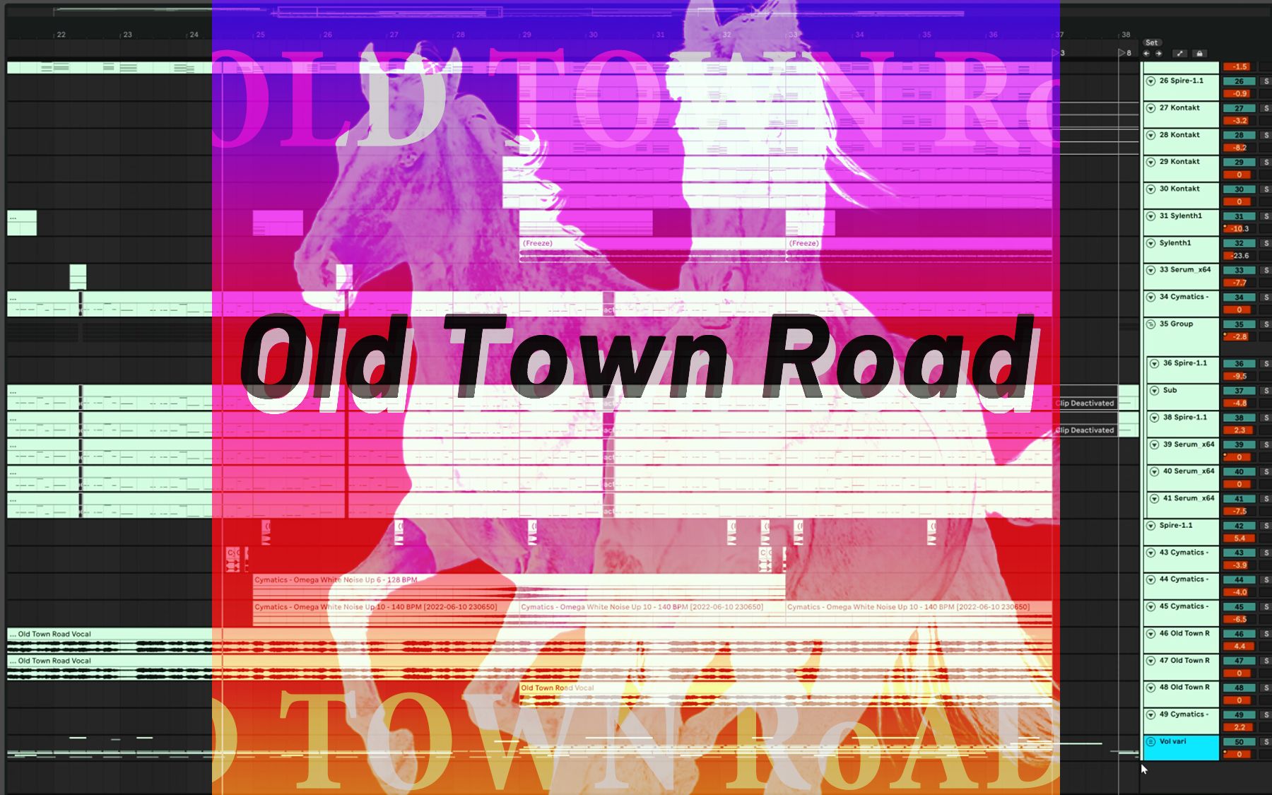 [图]【旧活新整】Old Town Road (Slap House Remix)[俗称咚鼓版(doge)]