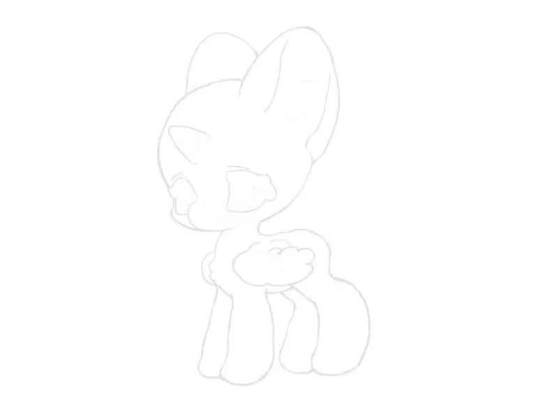 [绘画过程/画世界pro]马设自设