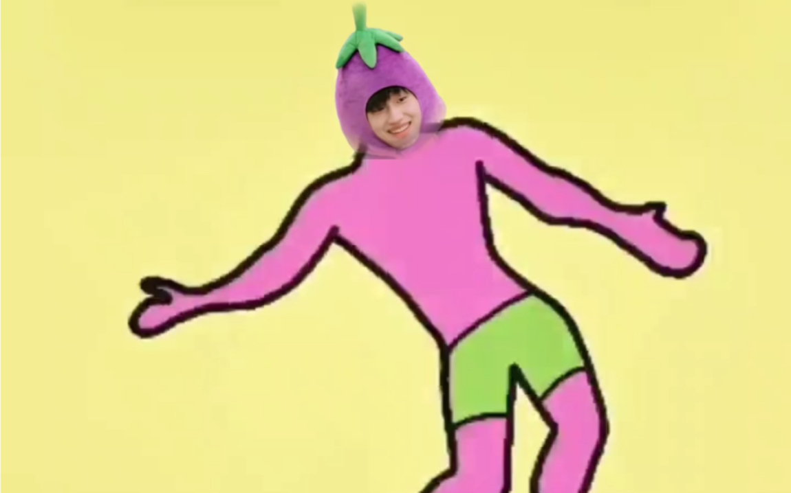 ak刘彰两只老虎爱跳舞吔开头切茄子和鸭鸭的茄子头适配百分百