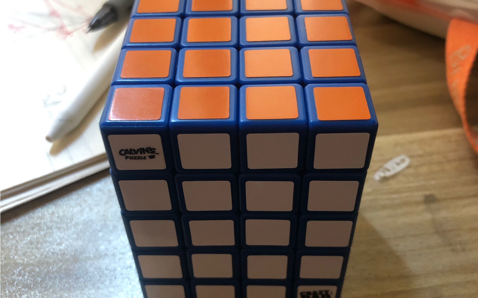 四阶 独特一层?偏心445魔方教程.