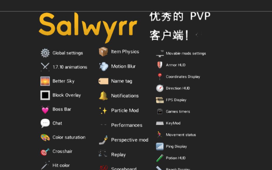 Salwyrr使用教程优秀的PVP客户端电子竞技热门视频