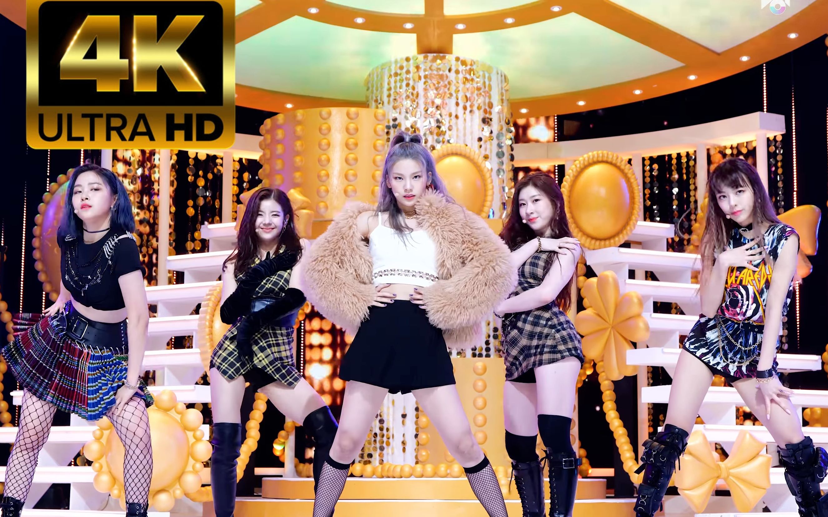 【4k中字】叛逆女团全员直拍 itzy《wannabe》musicbank 200313