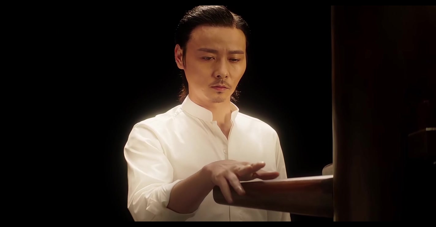 张晋的咏春拳,最后的眨眼好来电,哈哈.