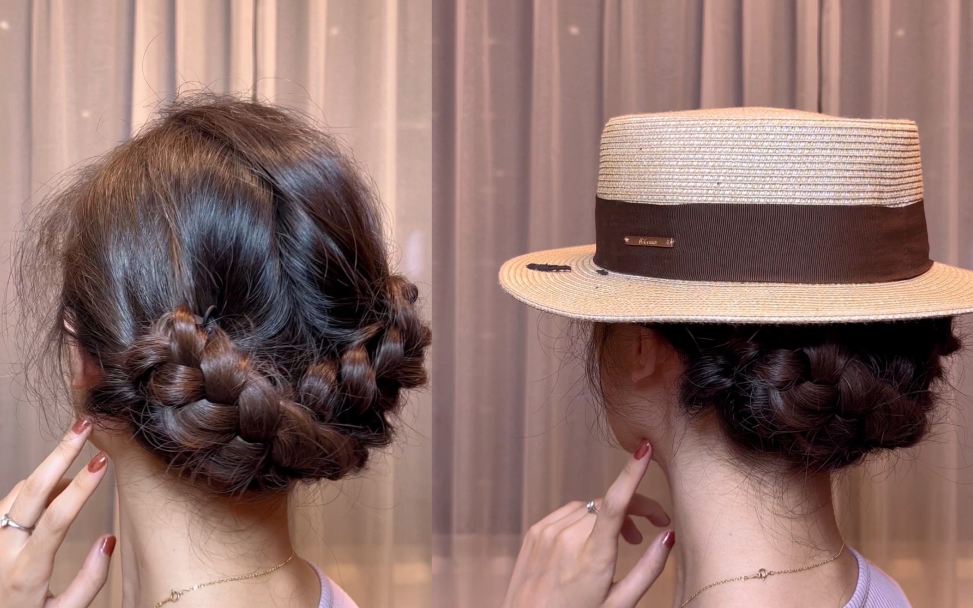 莫吉托|复古编发教程