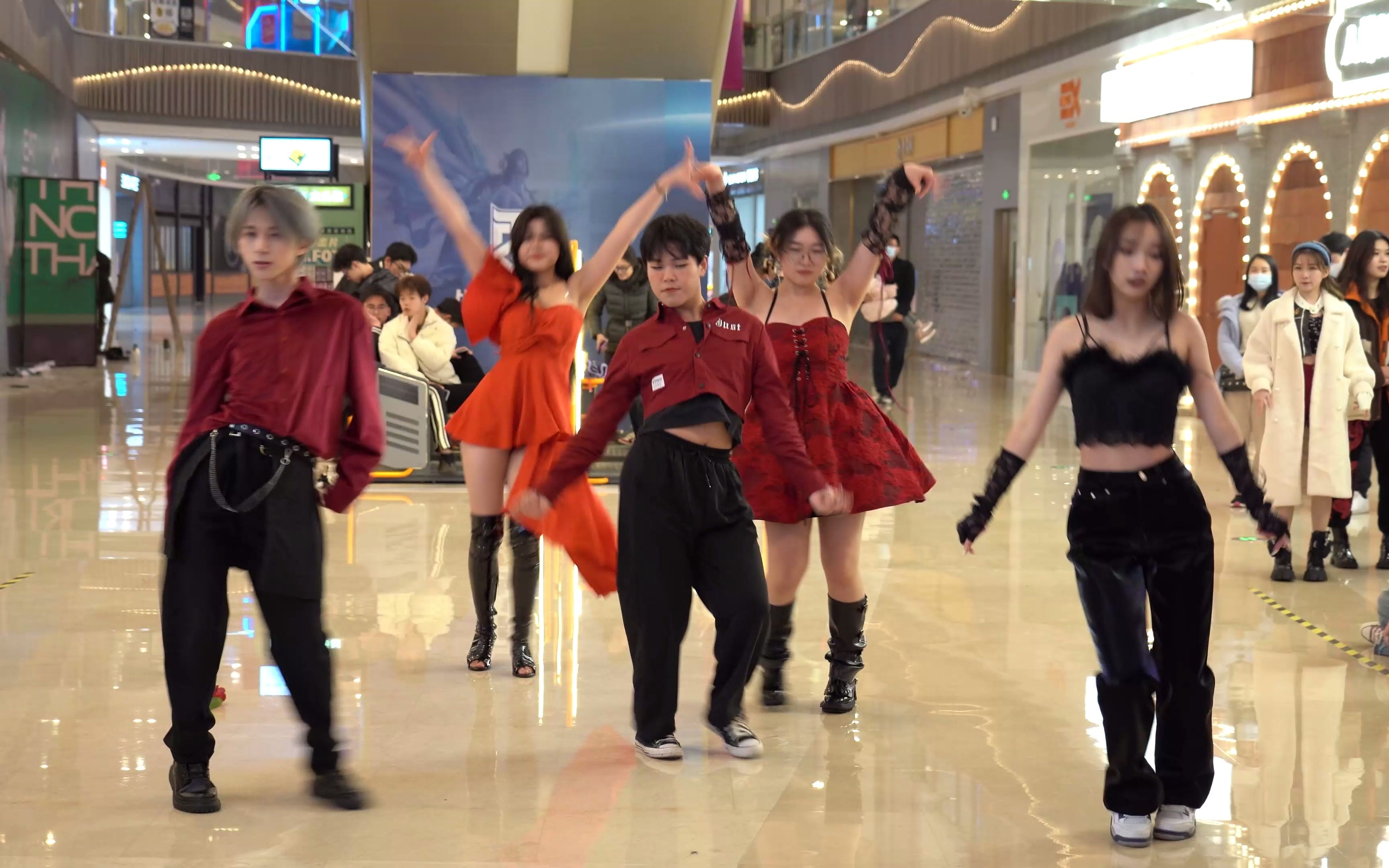1.15宁波鄞州宝龙广场随舞中场路演nude(路摄)