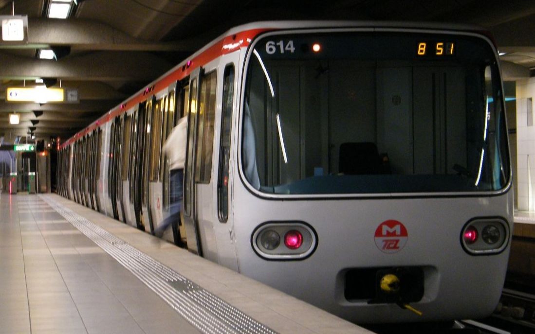 活动作品手机延时法国里昂地铁d线全程延时摄影