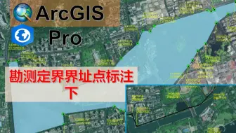 ArcGIS Pro与ArcGIS勘测定界界址点标注（下-4种方法）