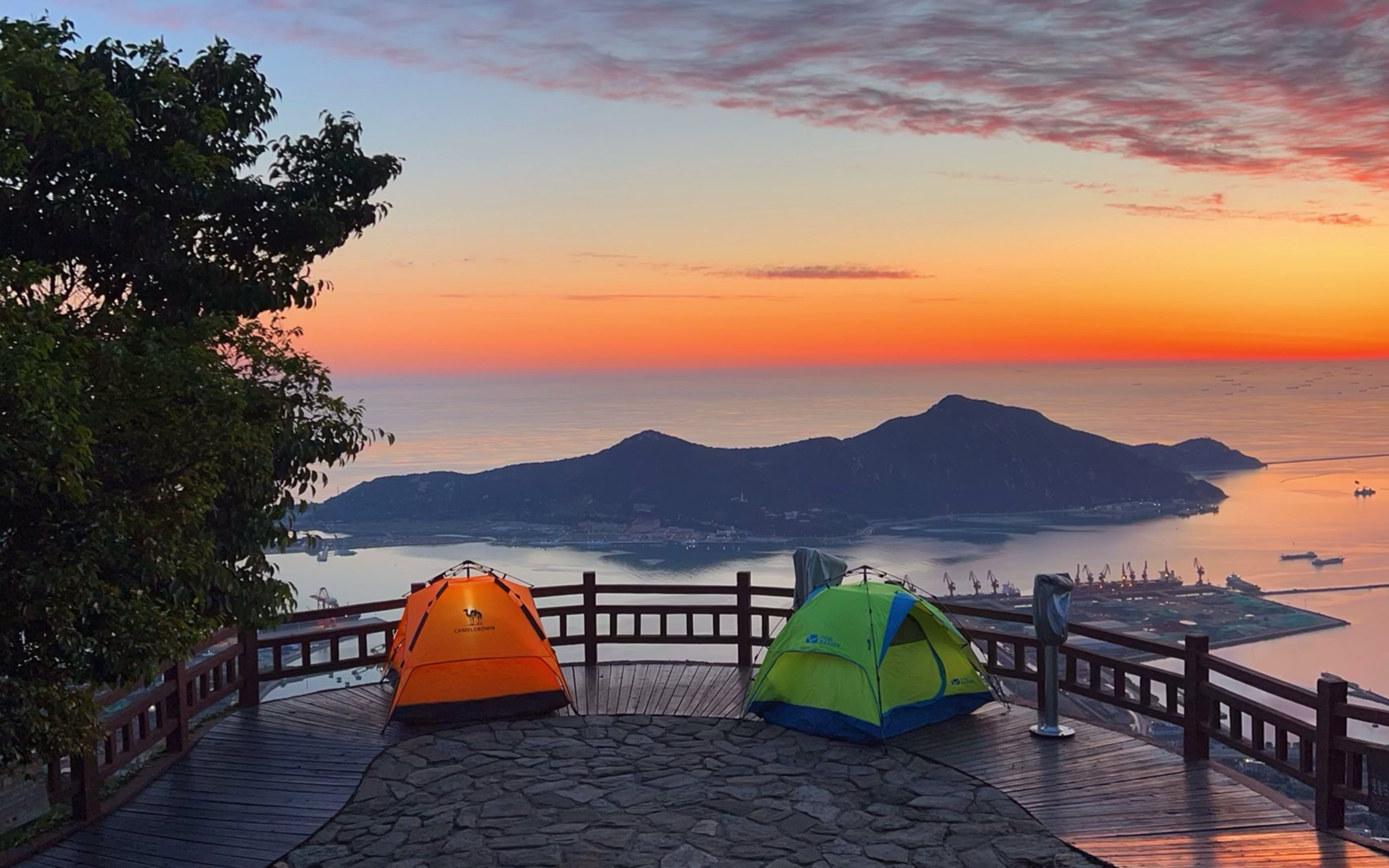 快乐户外欣赏海上云台山之晨