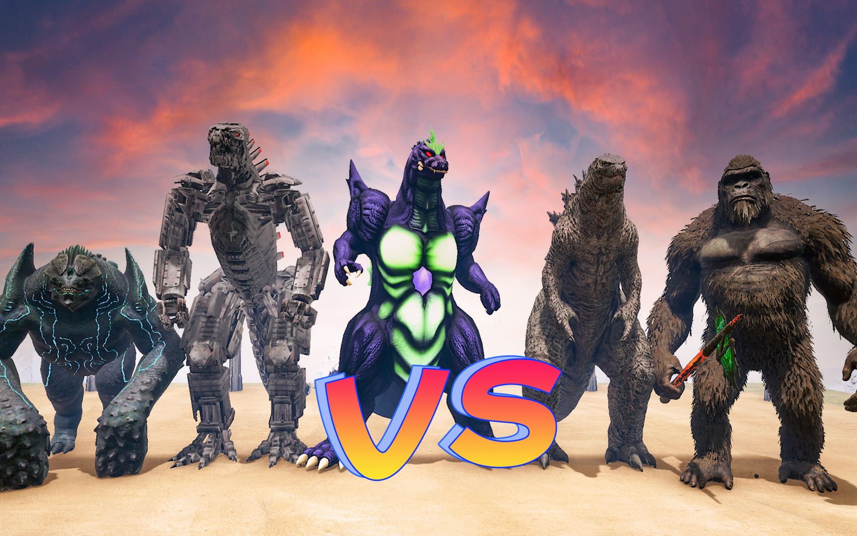 方舟斗兽场:巨兽之王诞生!它如果1v4有没有胜算呢?