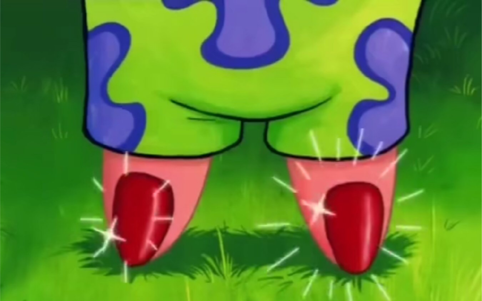 派大星太优雅了每时每刻跳芭蕾!