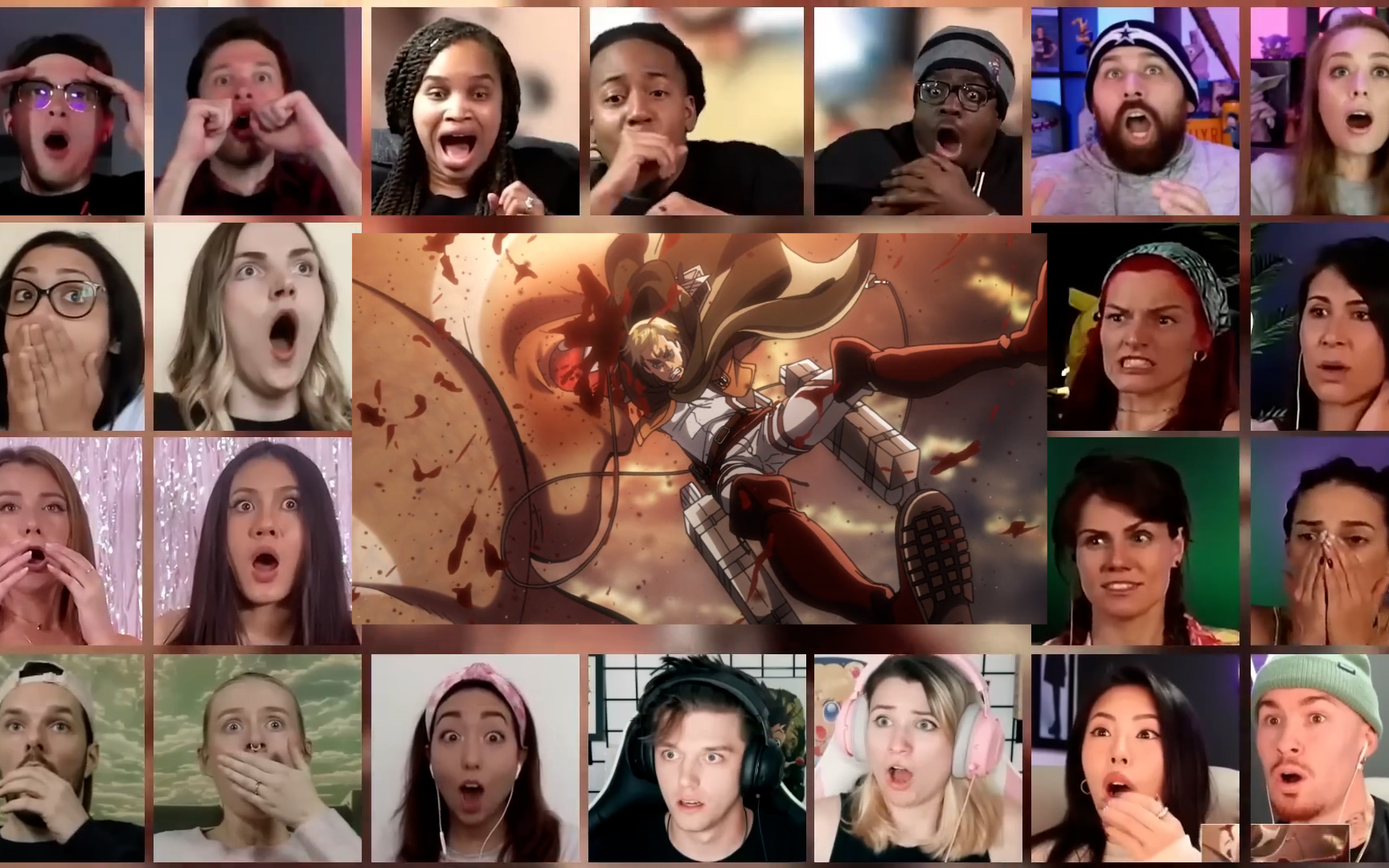 【重温巨人第二季第十一集 团长断臂 "吃妈巨"再登场】老外看【进击的