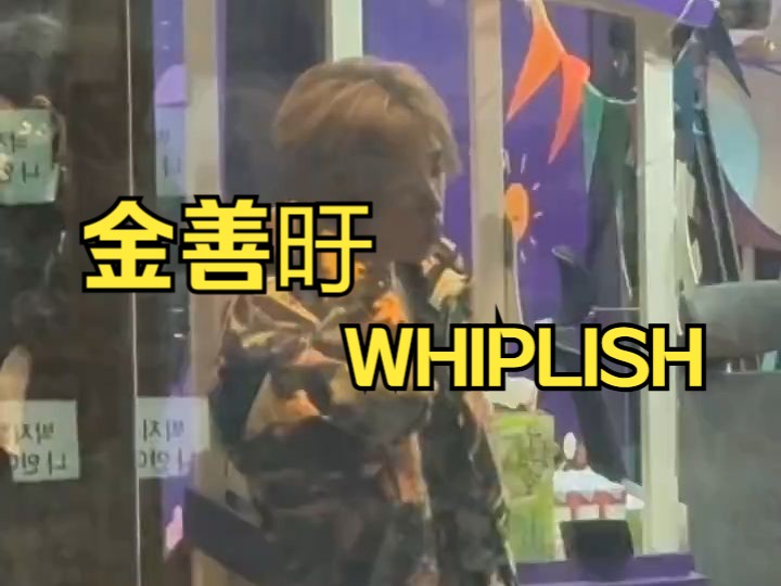 金善旴  aespa  whiplash #SUNWOO #THEBOYZ哔哩哔哩bilibili