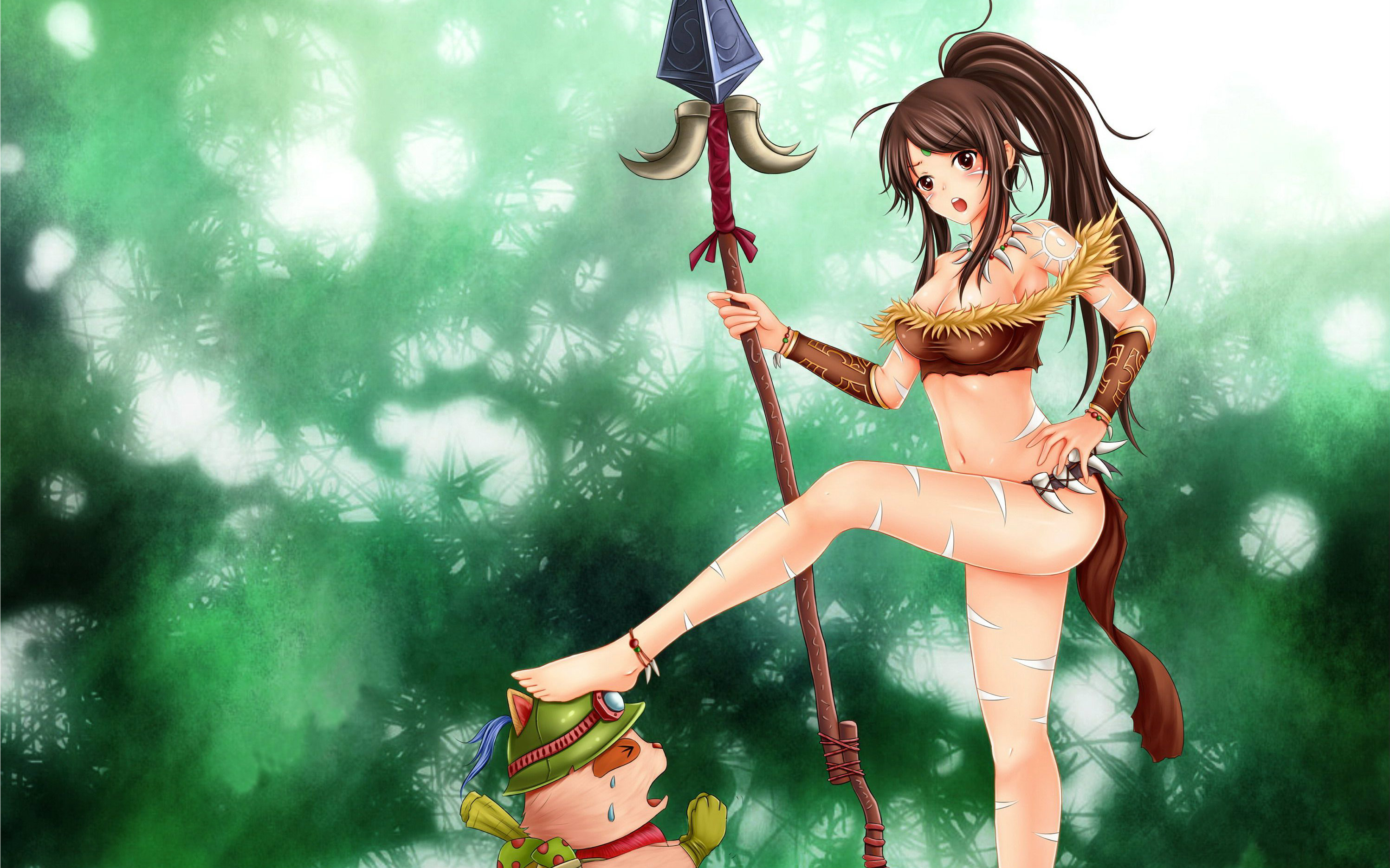 【冰凡豹女】拟玛勒各鼻,这加血真是恶心,奶妈.