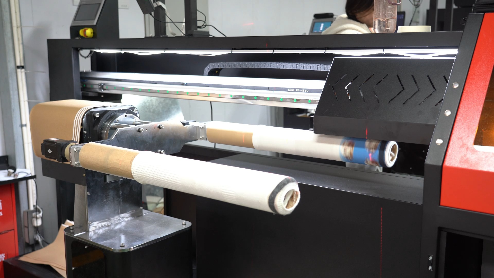 新设计/双臂旋转袜子打印机