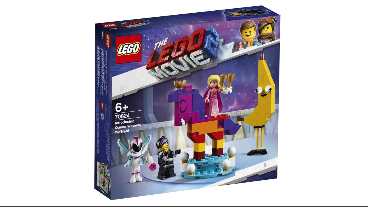 lego 乐高大电影 70824 introducing queen watevra wanabi