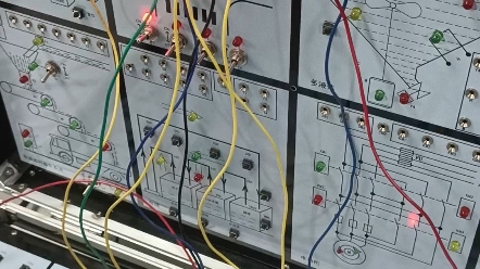 plc实验:十字路口交通灯控制实验(做个任务