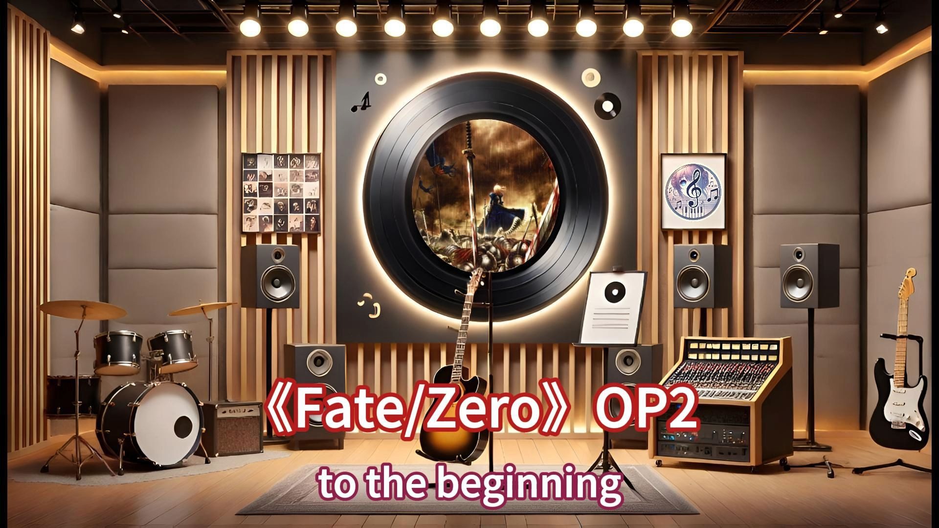 【母带级Hi-Res试听】《to the beginning》|《Fate/Zero》OP2,血色月光下的圣杯战争燃魂战歌(中日字幕)-动漫 ...