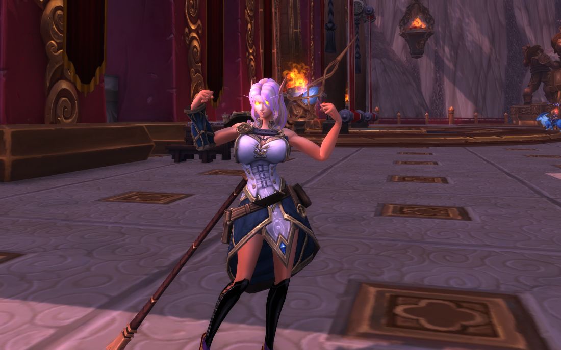 魔兽世界:吉安娜8.0海军套装