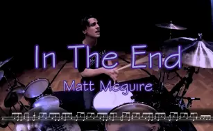 Descargar video: In The End【Matt Mcguire】动态鼓谱架子鼓演奏版