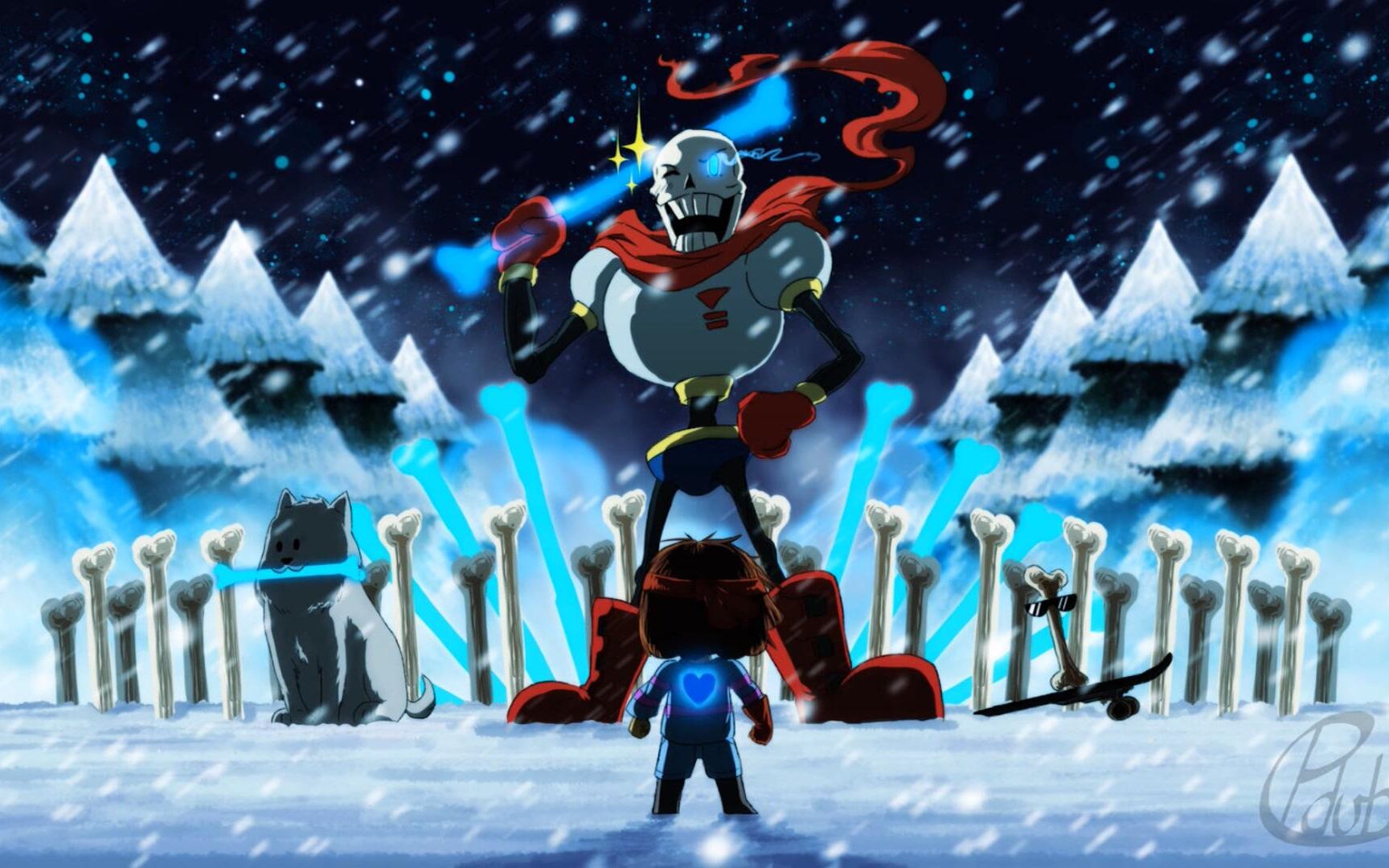 [传说之下]原版小天使papyrus战(pe)