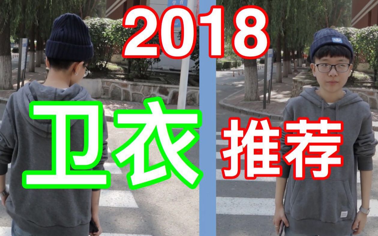 【2018秋季卫衣推荐】从淘宝货到品牌卫衣干货推荐哔哩哔哩bilibili