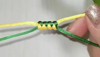 手工编织零基础教学 手链 项链 开头不会编怎么办  最简单的蛇结编法
