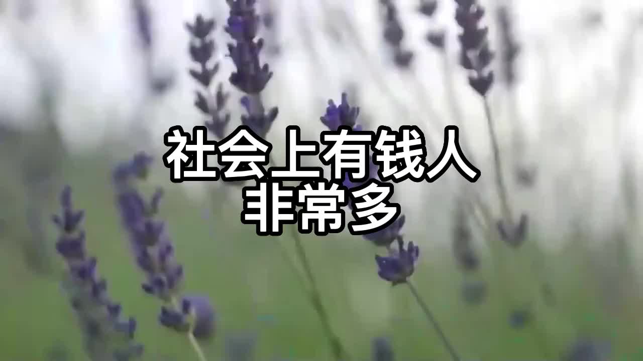 社会上有钱人 非常多哔哩哔哩bilibili