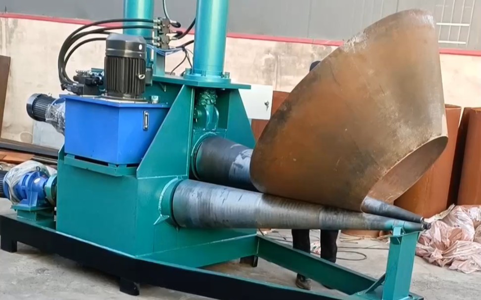 液压锥形卷板机的试机操作流程详解!