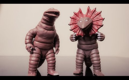 toy channel:泽塔奥特曼 奥特怪兽系列 强化型地底怪兽 卷领泰莱斯通