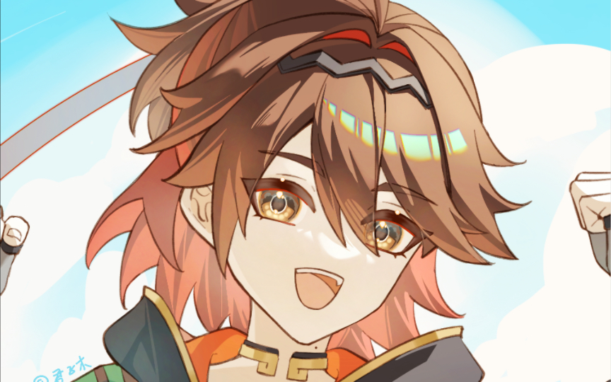 【procreate绘画】嘉明