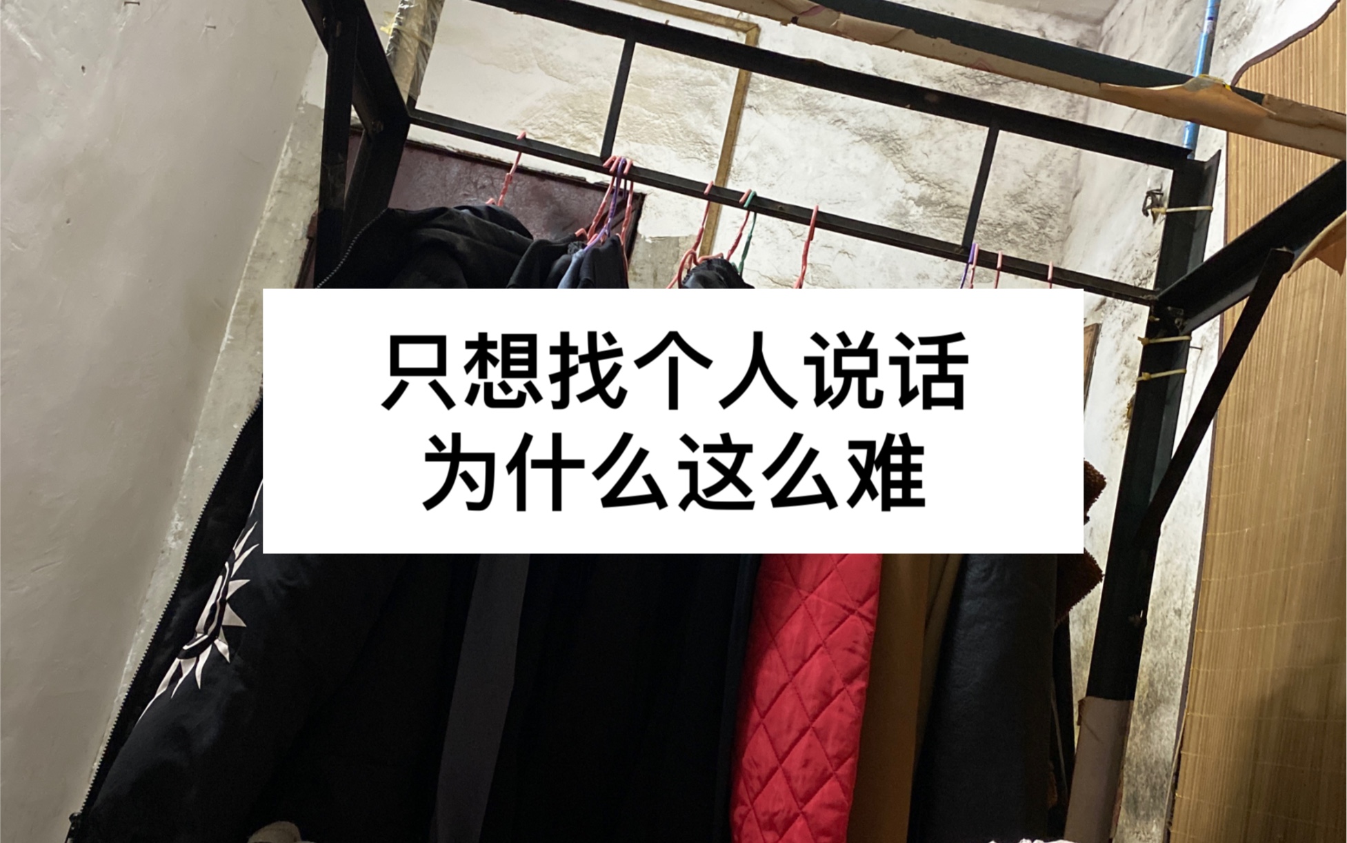 我只想找个人单纯的聊聊天,仅此而已,为什么这么难哔哩哔哩bilibili